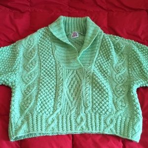 New Rust 100% pure wool sweater